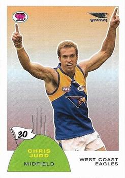 2003 Select Scanlens Retro AFL #30 Chris Judd Front